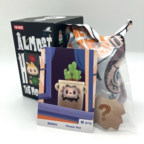 FLOWERPOT- Pop Mart Labubu ALMOST HIDDEN Series Figure, Confirmed From Blind Box - Picture 3 of 8